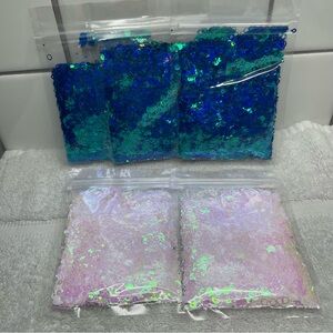 Glitter/Confetti Pack of 5